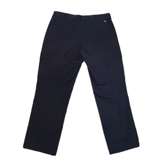 Dickies Mens Size 38 Work Pants Cargo Utility Black Straight Leg Mens 38 - Picture 3 of 13